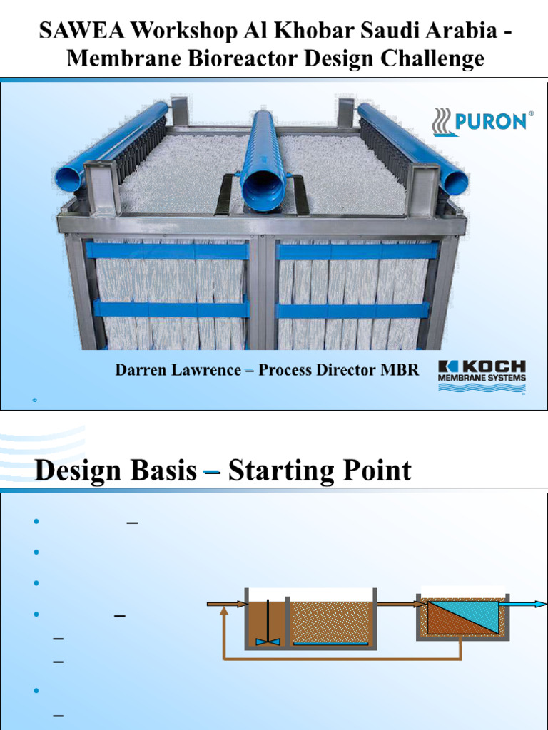 MBR Design Challenge in Saudi Arabia | PDF | Chemistry | Analytical ...