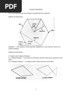 Plane Geometry Wo Solid | PDF | Area | Circle