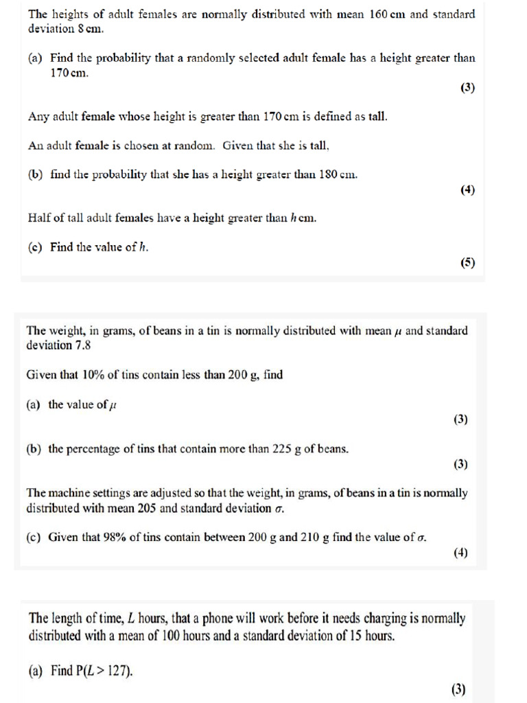 Normal Distribution 1 | PDF