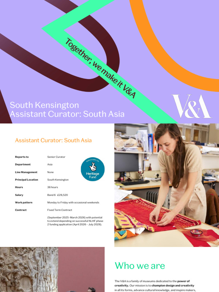 Assistant Curator for South Asia Role | PDF | Employment | Creativity