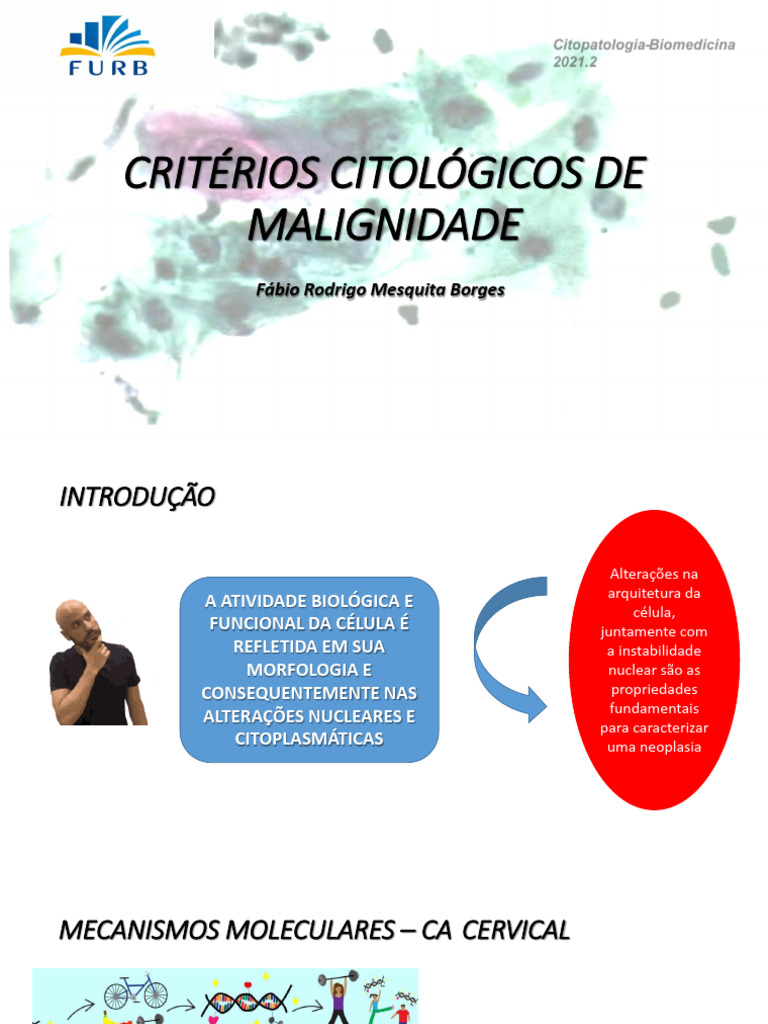 Critérios Citológicos de Malignidade | PDF