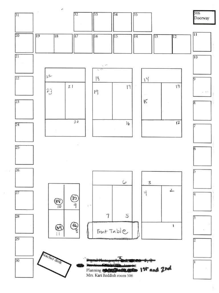 Seating Chart Updated 2019 | PDF