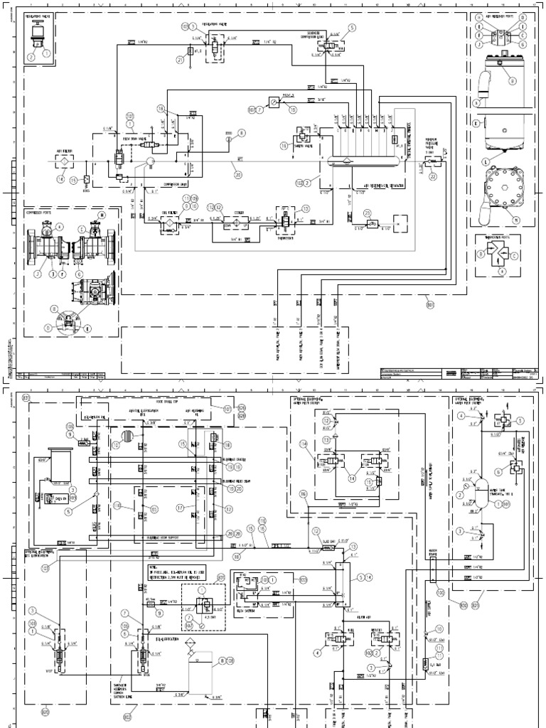 Diagramas Compresor | PDF