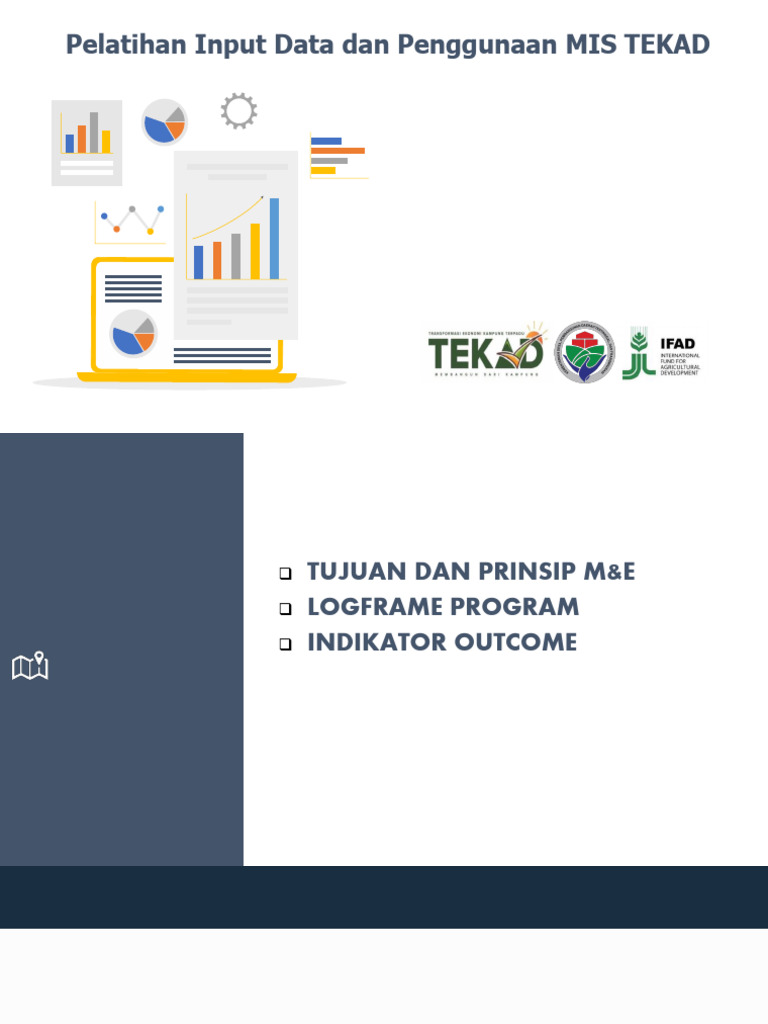 Rencana M&E dan Logframe Program TEKAD | PDF