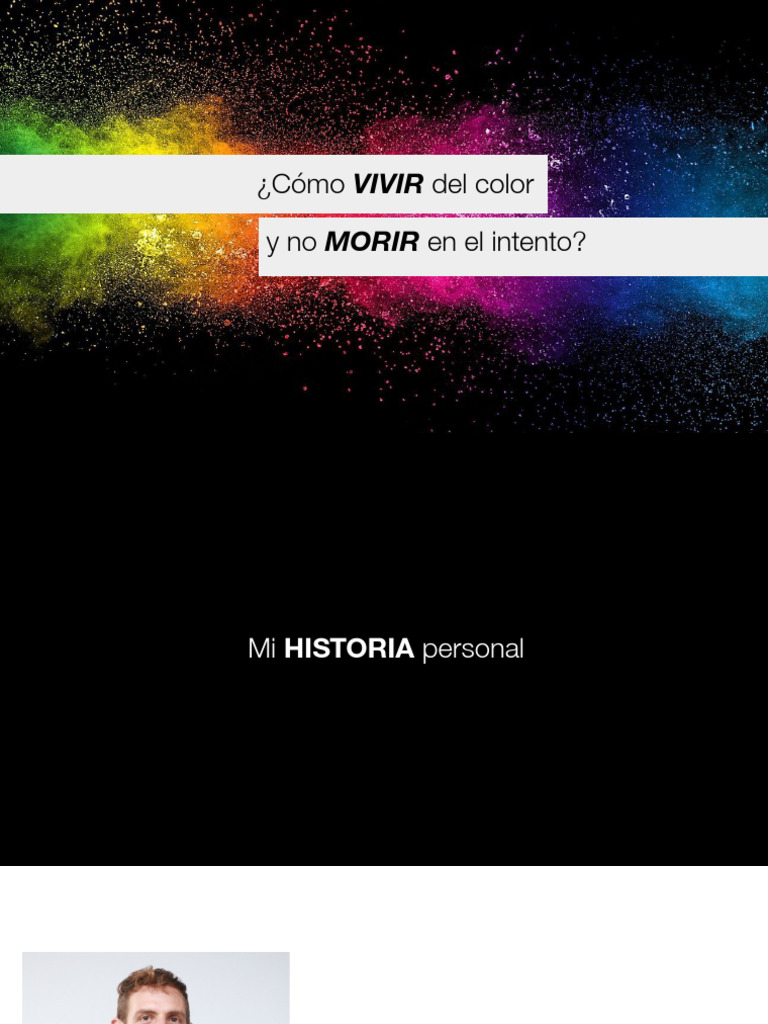 Vivir del color sin morir en el intento | PDF