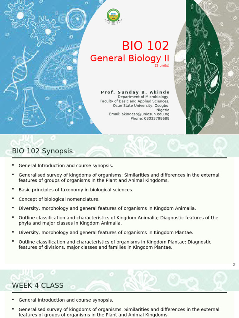 Overview of Taxonomy in Biology | PDF | Taxonomy (Biology) | Biology