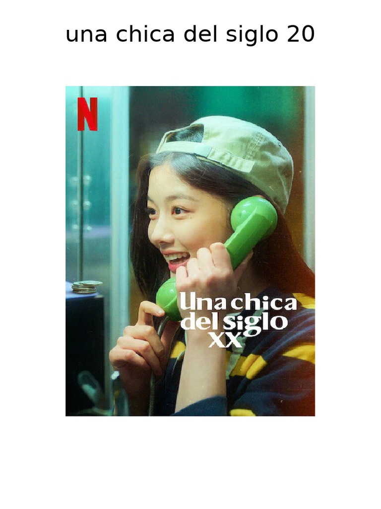 Una Chica Del Siglo 20 | PDF