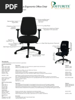 Ergonomic Office Chair Specifications | PDF