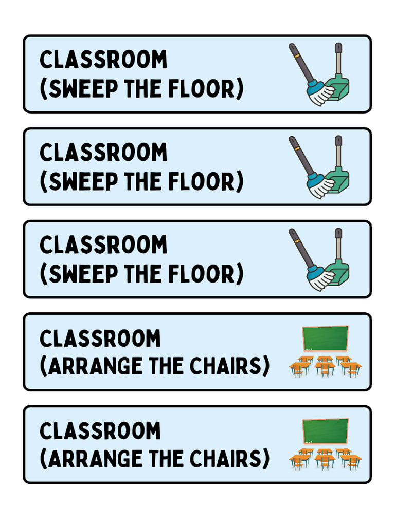 Cleaners' Roles | PDF