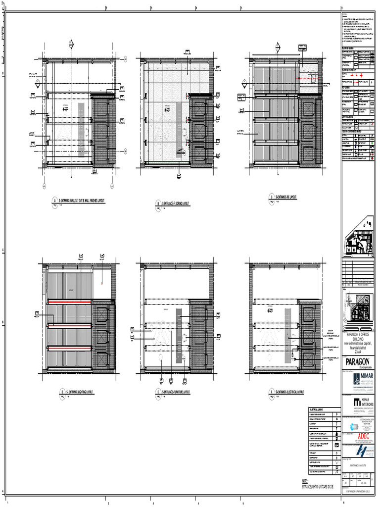 Paragon II Office Building Entrance Layout | PDF | Flooring | Tile