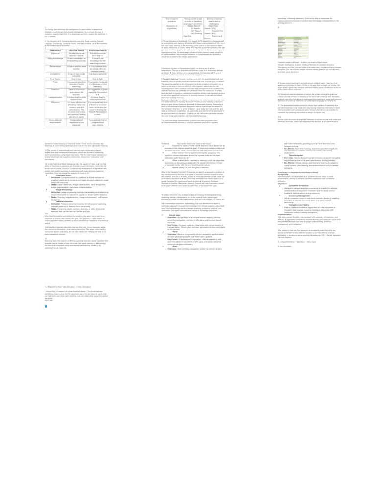 AI Search Algorithms Overview | PDF | Artificial Intelligence ...