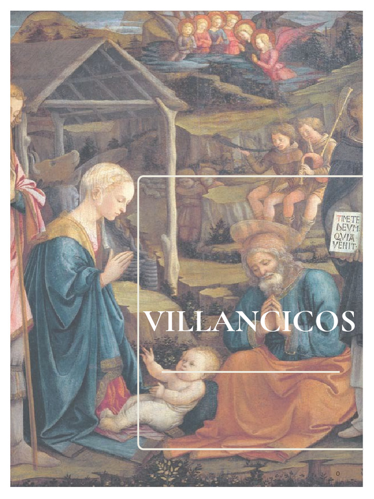 Villancicos Tradicionales para Navidad | PDF | María, madre de Jesús ...