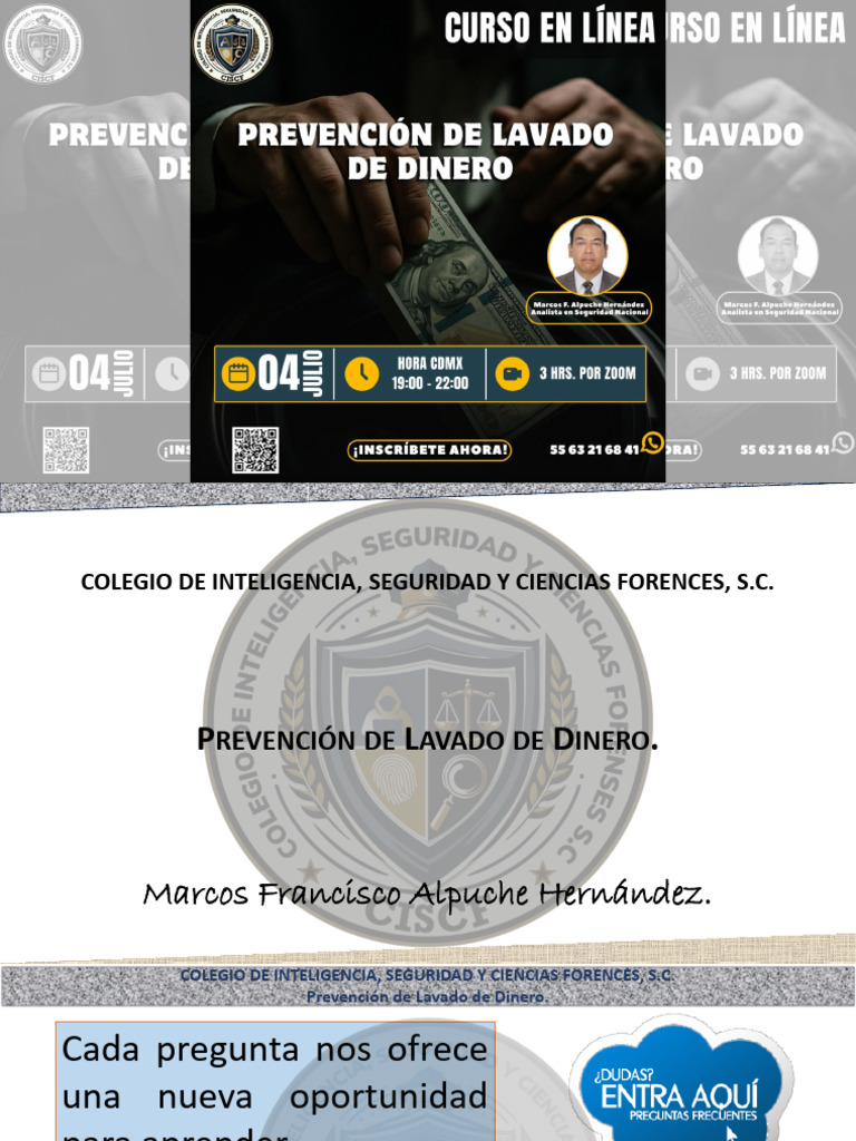 Prevención del Lavado de Dinero en México | PDF | Lavado de dinero ...