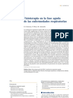 Fisioterapia en La Fase Aguda de Las Enfermedades Respiratorias