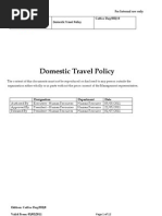 Domestic Travel Policy V5