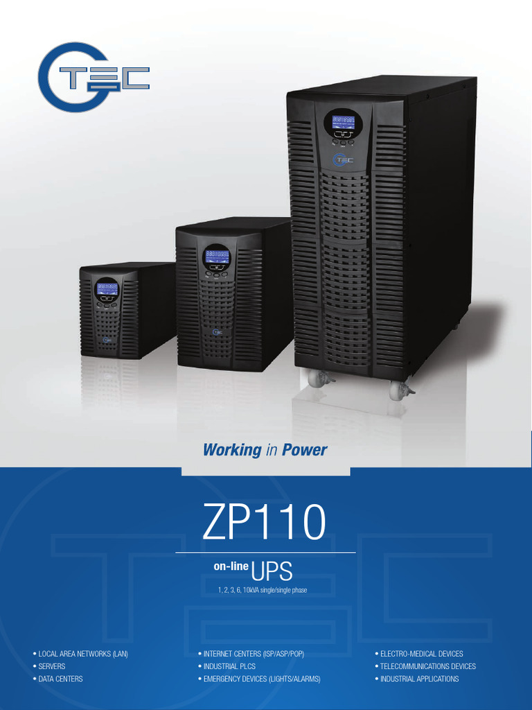 Vision Marathon G 1kVA UPS Overview | PDF | Mains Electricity | Power ...