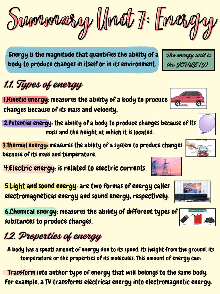 Understanding Energy Types and Sources | PDF | Climate Change ...