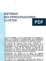 Sistemas Multiprocesadores - Cluster