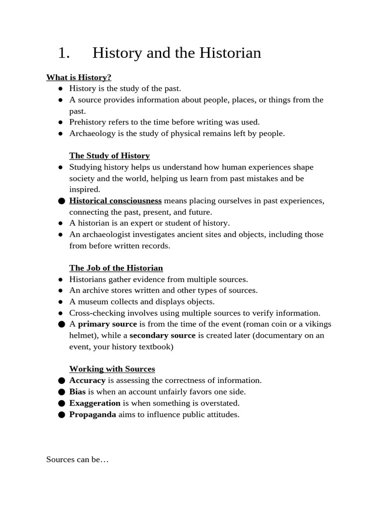 Understanding History and Historians | PDF | Artifact (Archaeology ...