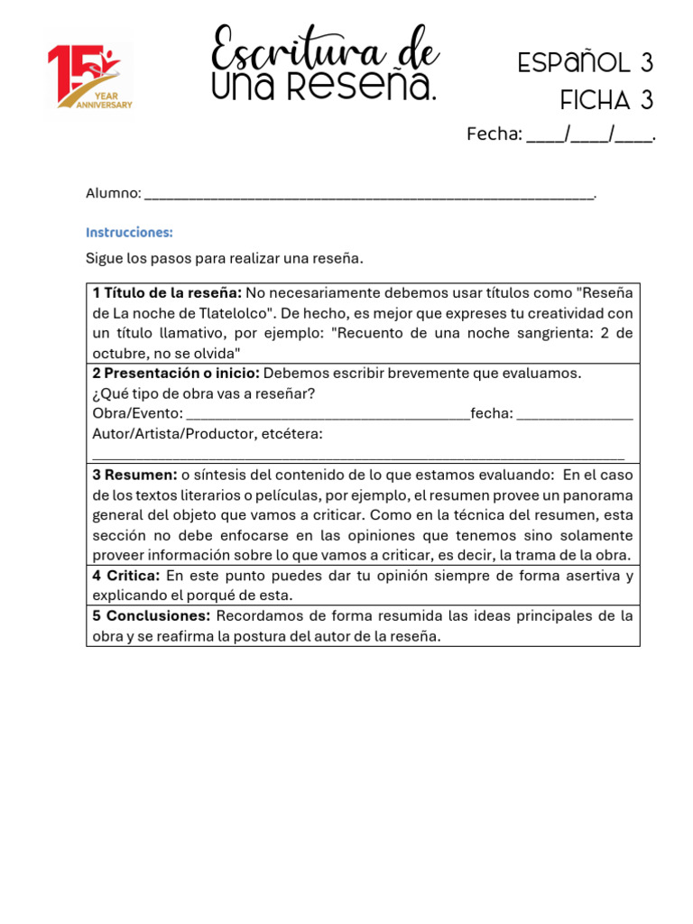 Cómo escribir una reseña efectiva | PDF