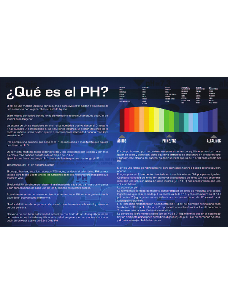 Que Es El PH | PDF