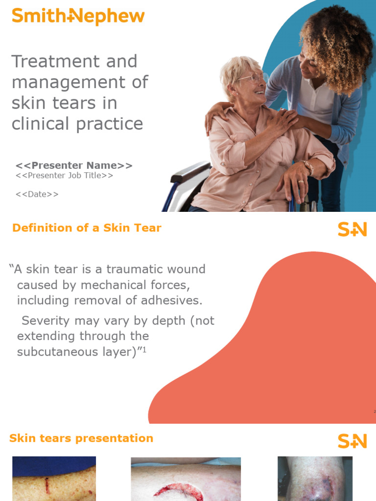 Skin Tear Treatment and Management Guide | PDF | Wound | Clinical Medicine