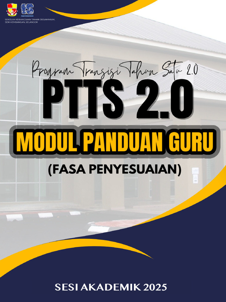 Modul Panduan Guru Ptts 2025 | PDF