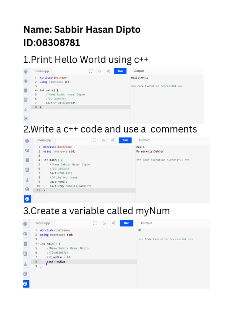 C++ Programming Basics and Examples | PDF