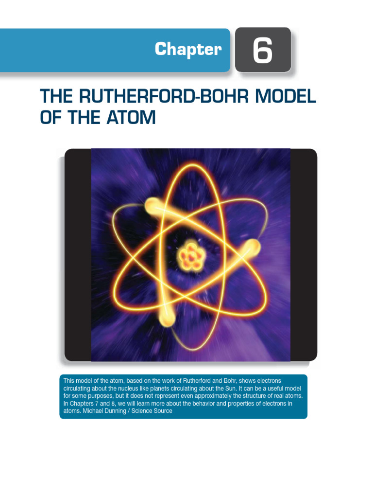 Chapter 6 Modern - 250809 - 190728 | PDF | Atoms | Electron