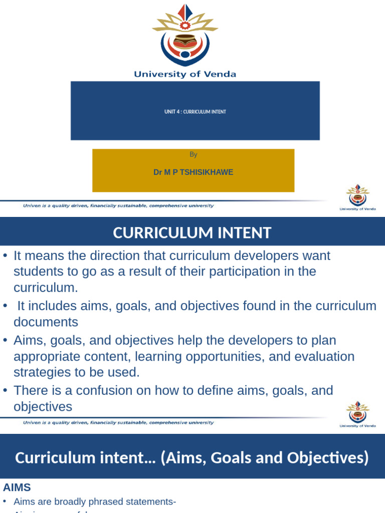 Understanding Curriculum Intent and Content | PDF | Curriculum | Knowledge