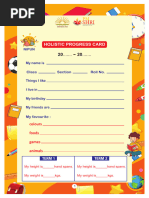 Holistic Progress Report Card 2025-26 | PDF | Creativity | Human ...