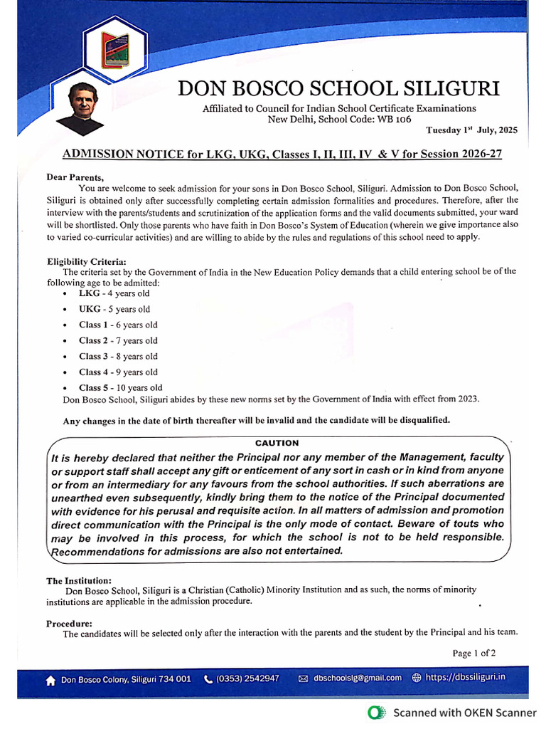 Form Notice | PDF