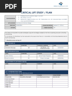 Lifting Plan & Rigging Study Template | PDF | Elevator | Crane (Machine)