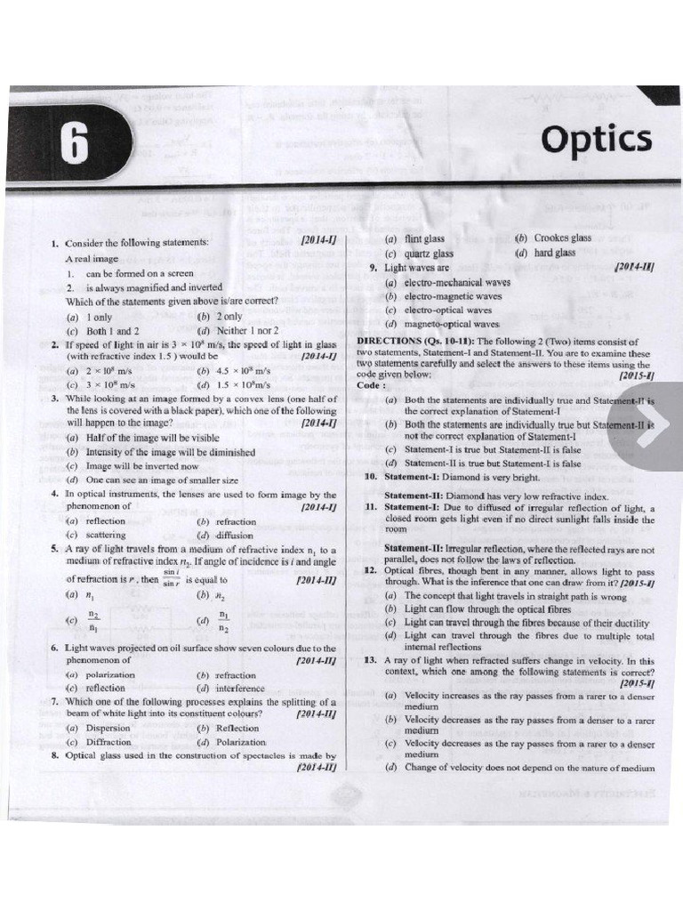 Physics NDA PYQ | PDF