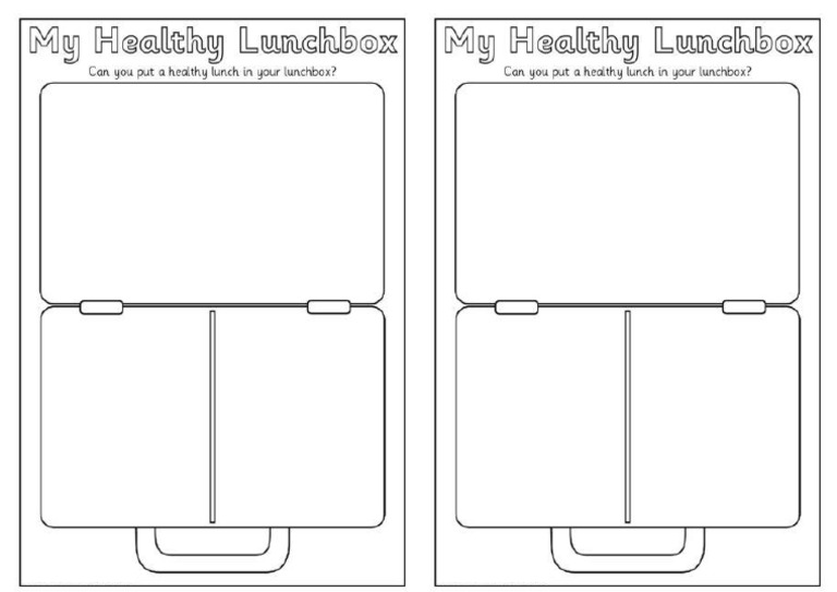 LunchBox Worksheet | PDF