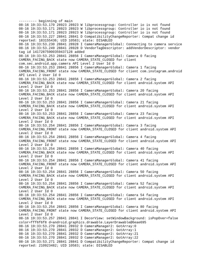 Log Cat 1755347633114 | PDF | Computing | Utility Software