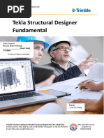 Tekla Training Module TSD Modelling Fundamentals | PDF | 3 D Modeling ...