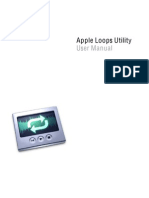 Apple Loops Utility: User Manual