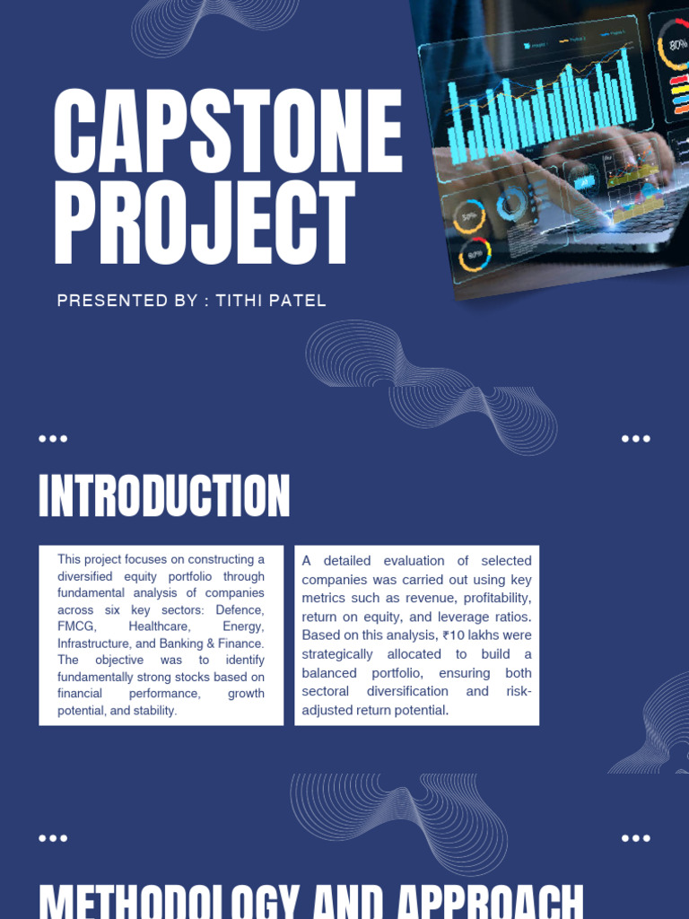 Blue and White Modern Simple Group Project Presentation | PDF ...