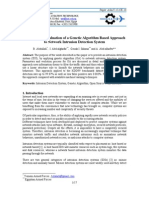 Performance Evaluation of A Genetic Algorithm Based Approach To Network Intrusion Detection System