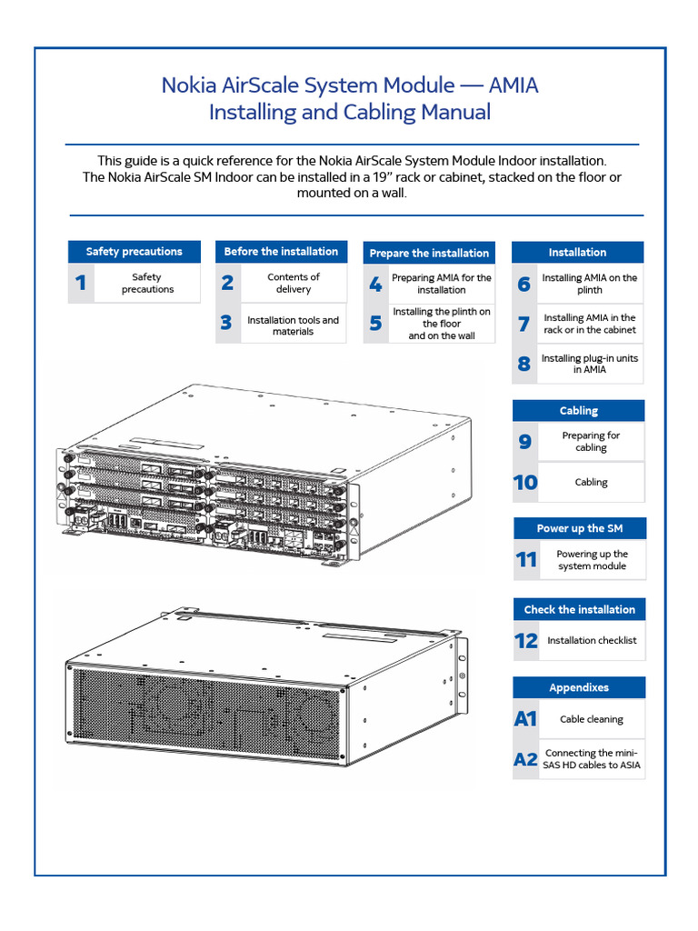 AMIA AirScale Indoor Subrack | PDF | Lte (Telecommunication) | Safety