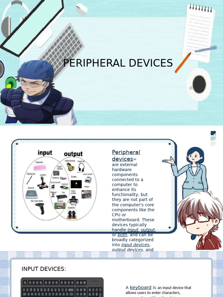Overview of Peripheral Devices | PDF | Manufactured Goods | Electrical ...