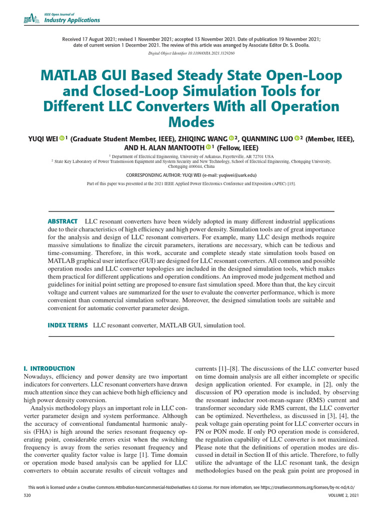 MATLAB GUI Based Steady State Open-Loop and Closed-Loop Simulation ...