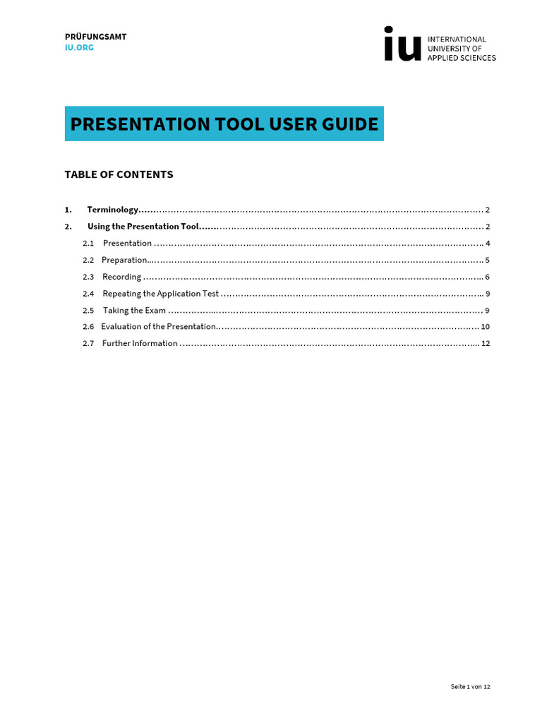 Presentation Tool User Guide | PDF | Computing | Software