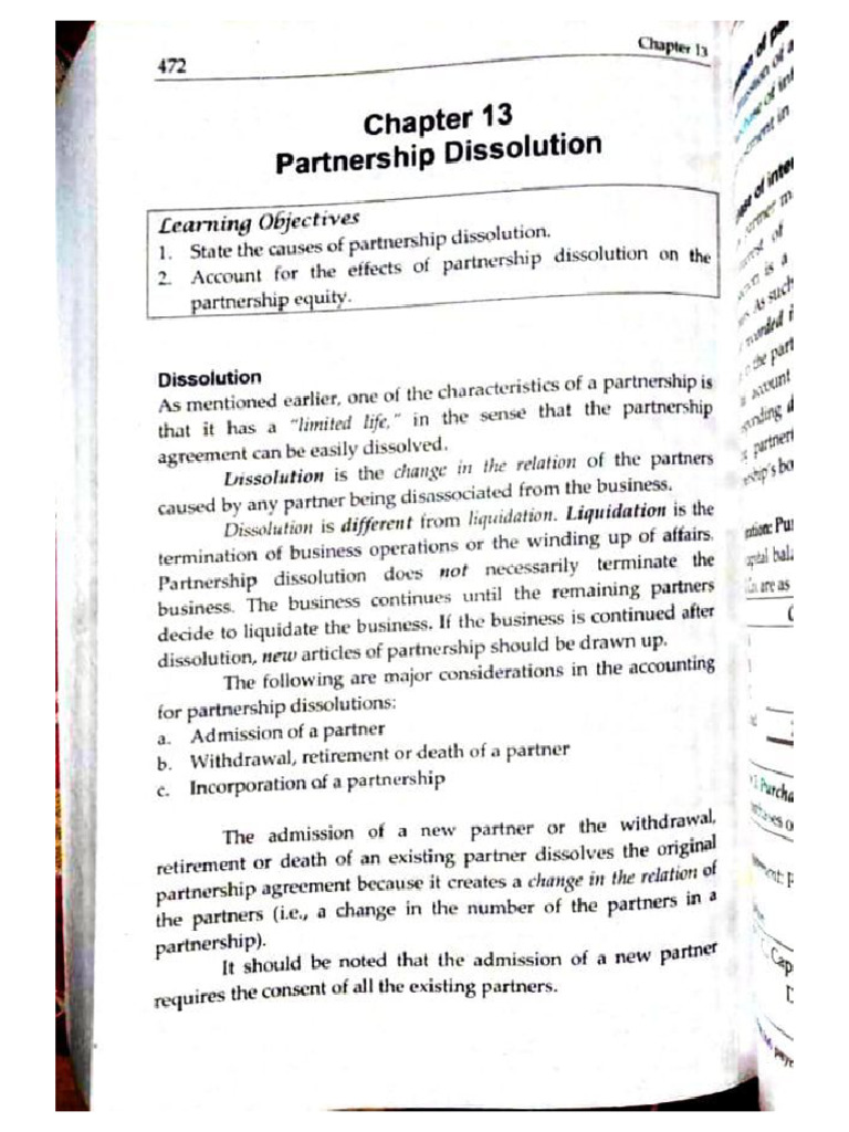 13 Partnership Dissolution - Financial Accounting and Reporting (3rd ...