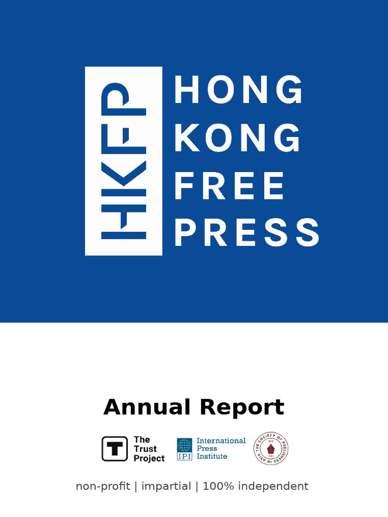 HKFP Annual Report 2024 Summary | PDF | News | Journalism