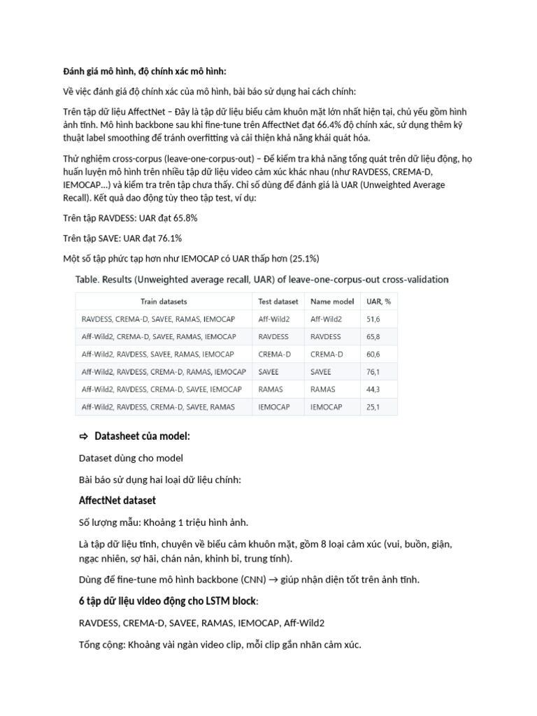 Đánh Giá Mô Hình | PDF