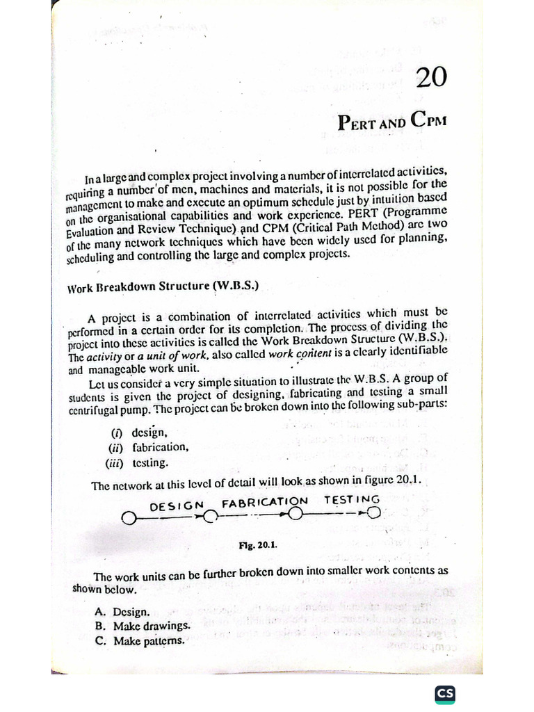 Pert and CPM | PDF