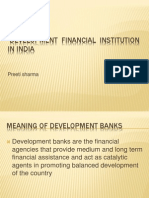 Development Financial Institution in India: Preeti Sharma