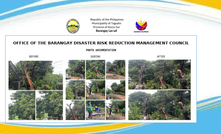 BDRRM Report Photo Documentaion | PDF